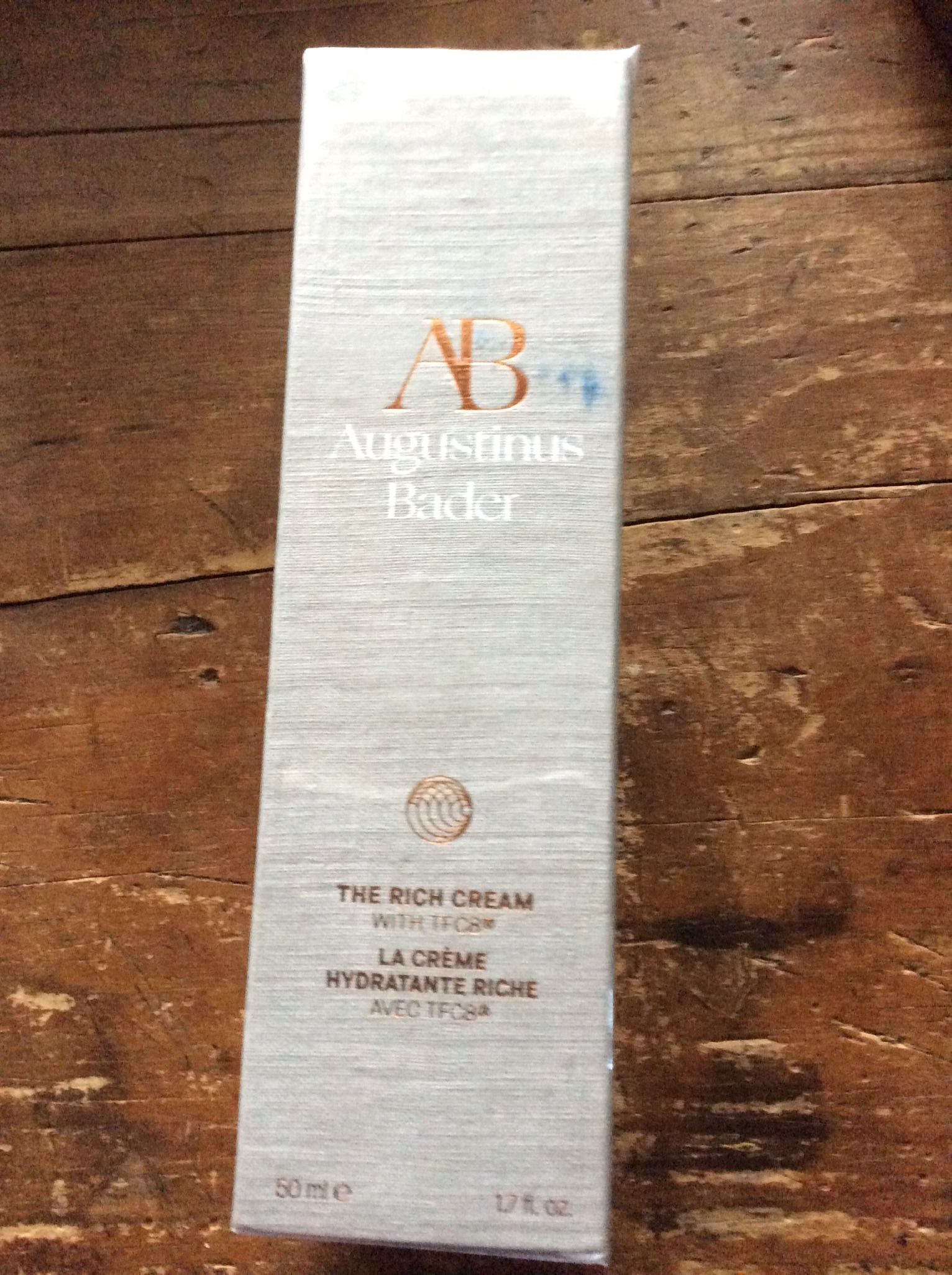 Augustinus Badger Rich Cream1.7Ounce Factory Sealed