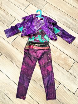 Disney Descendants Mal Kids size 5-6 Costume