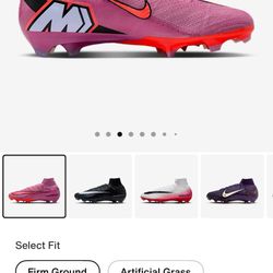 Nike Mercurial Superfly 10 Elite Firm-Ground High-Top Soccer Clea