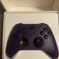 Purple Xbox Remote Controller