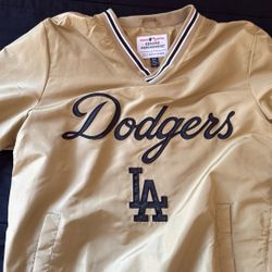 Small Gold Dodgers Windbreaker 