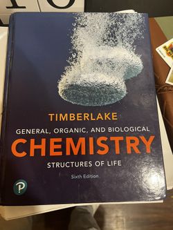 Chemistry Book College Timberlake 6th Edition New