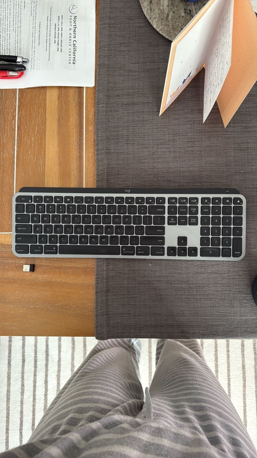 Logitech MX advanced Wireless keyboard for mac 
