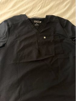 Men Fabletics black scrub top xl