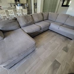 Gray Sectional Couch