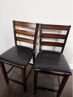 Counter height Bar Stool Chair (Set of 2)