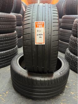 245/40R20 Michelin Pilot Sport 4s Full Pair of 2 Tires