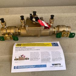 Backflow Preventer Valve. 