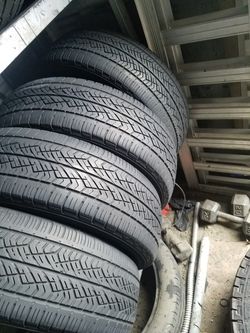 Used set of tires size 225/65/16