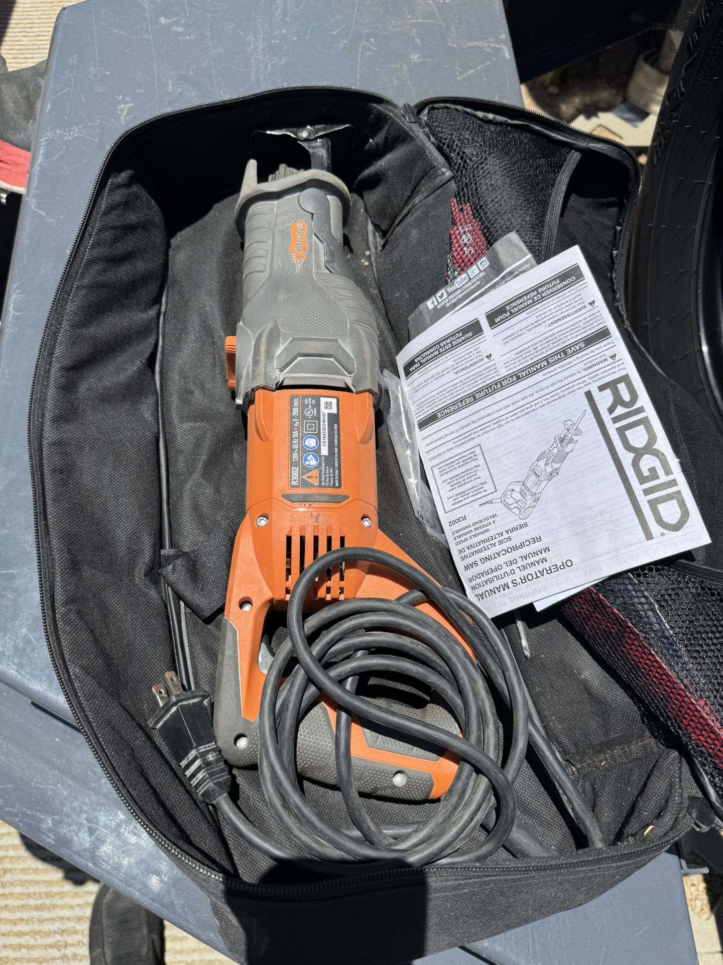 Ridgid Sawsall 