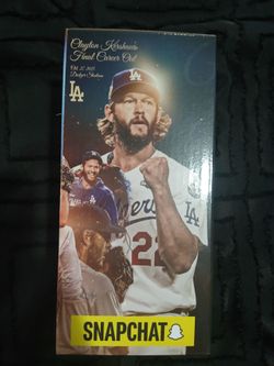 Clayton Kershaw Final Career Out Bobblehead