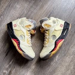 Jordan 5 Retro Off White Sail Mens Size 6