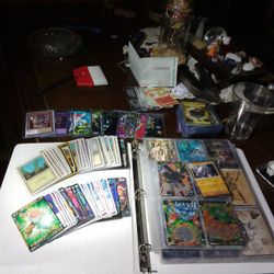 Pokemon, Yu-Gi-Oh, Magic, Dragon Ball Z And Marvel Cards