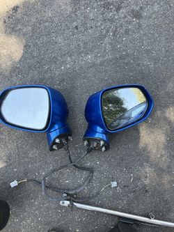 Honda Fit 07-08 Vivid Blue Mirrors Driver Passenger 120$ Both