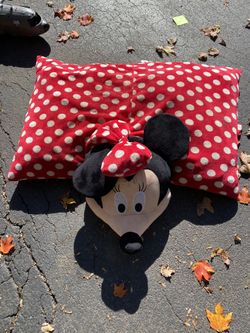 Giant Minnie Mouse pillow pet