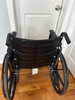 Black Manual Wheelchair