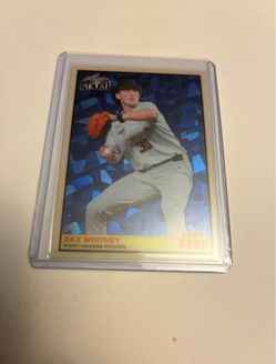 2026 Leaf Metal Baseball Dax Whitney Top Prospect RC Blue Ice #/5