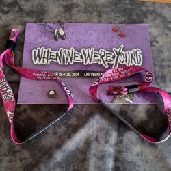 When We Were Young 2024 Sat 10/19 Wristband Ticket Pair Of 2