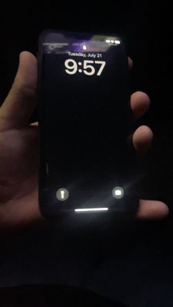 iPhone X  Black 64GB unlocked