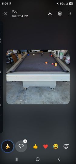 Pool table