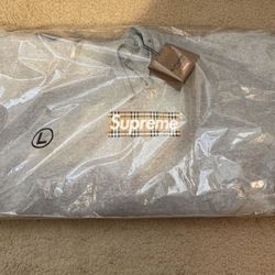 Supreme Burberry Box Logo Sweatshirt Large