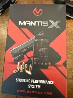 MantisX Shooting Performance System Dry Fire / Live Fire Training Sensor w/ Box