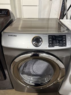 Samsung Dryer Gray Color 