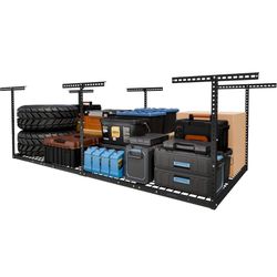Brand new fleximount 4x8 overhead garage storage rack
