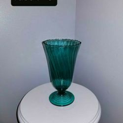 Teal Vase