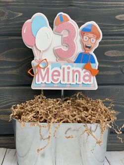 Blippi cake Topper