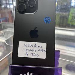 Iphone 16 Pro Max 256 Gb t-mobile / Metropcs 