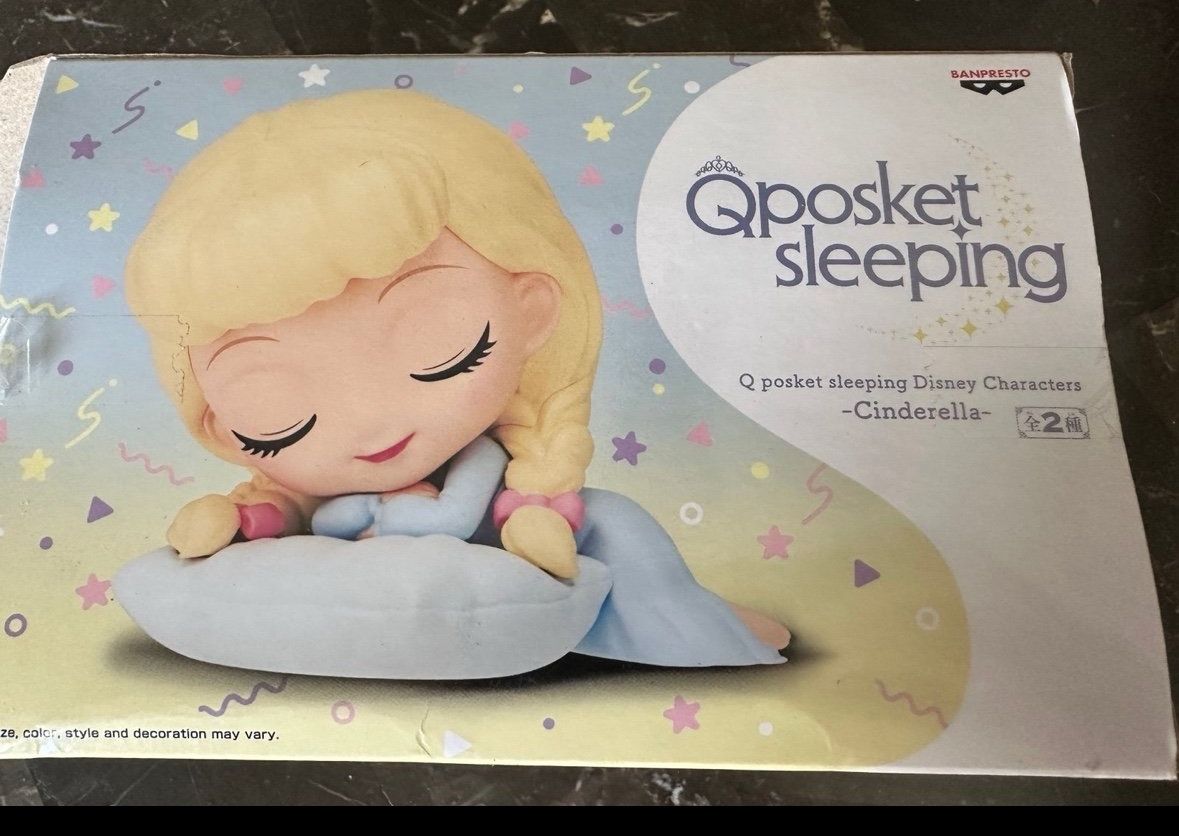 Banpresto - Disney Characters - Cinderella - Sleeping (Ver. B), Bandai Spirits Q Posket Figure