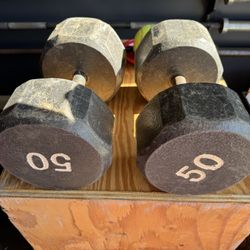 50LB Dumbbells 