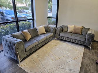 Brand New 🆕 Sofa Set (Sofa & Loveseat) Fast Delivery 🚚