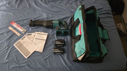 Makita XRJ06PT Brushless 36V Reciprocating Saw and/or DeWalt 20V XR Jigsaw