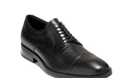 Brand new in box Cole Haan Men's Modern Classics Cap Toe Oxfords C34136 Black Wp size 9.5