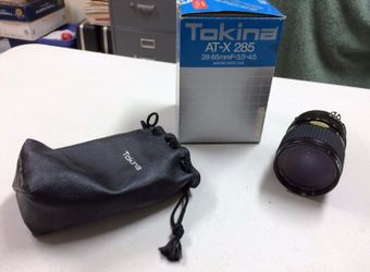 Tokina Macro 28-85 mm lens Nikon Mount