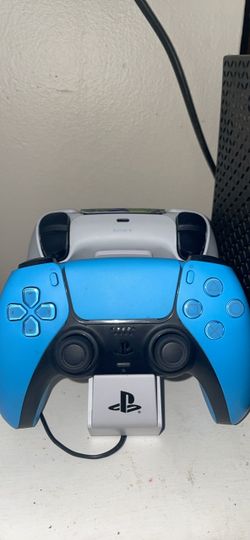 Two Ps5 Controllers  With Charging Dock