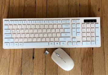Wireless keyboard and mouse