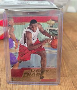 2003 - 2004 LeBron James ROOKIE Card Upper Deck Lebrons Diary LJ6 NBA Basketball