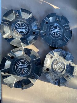2 crave center rim caps