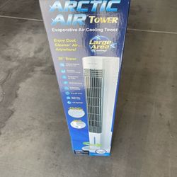 Arctic Air Tower Evaporative Cooling Fab