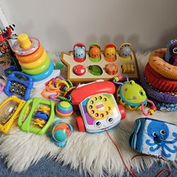 Infant Toddler Bundle / Lot Of Fisher Price Baby Einstein Misc Toys