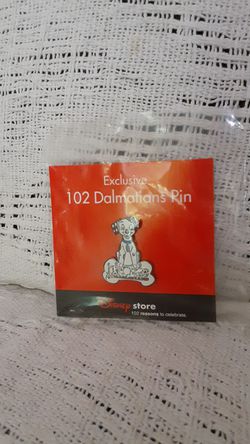 Unopened 102 Dalmatians pin from Disney store