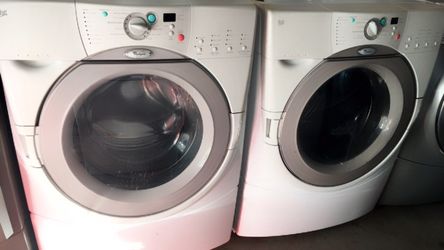 Whirlpool duet washer and dryer