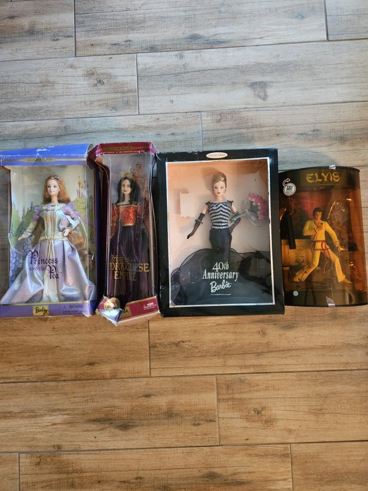 Barbie Doll Collection & Elvis Doll