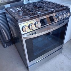 Estufa de gas marca LG 