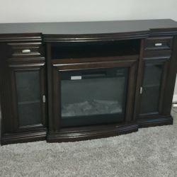 Electric Fireplace TV Stand