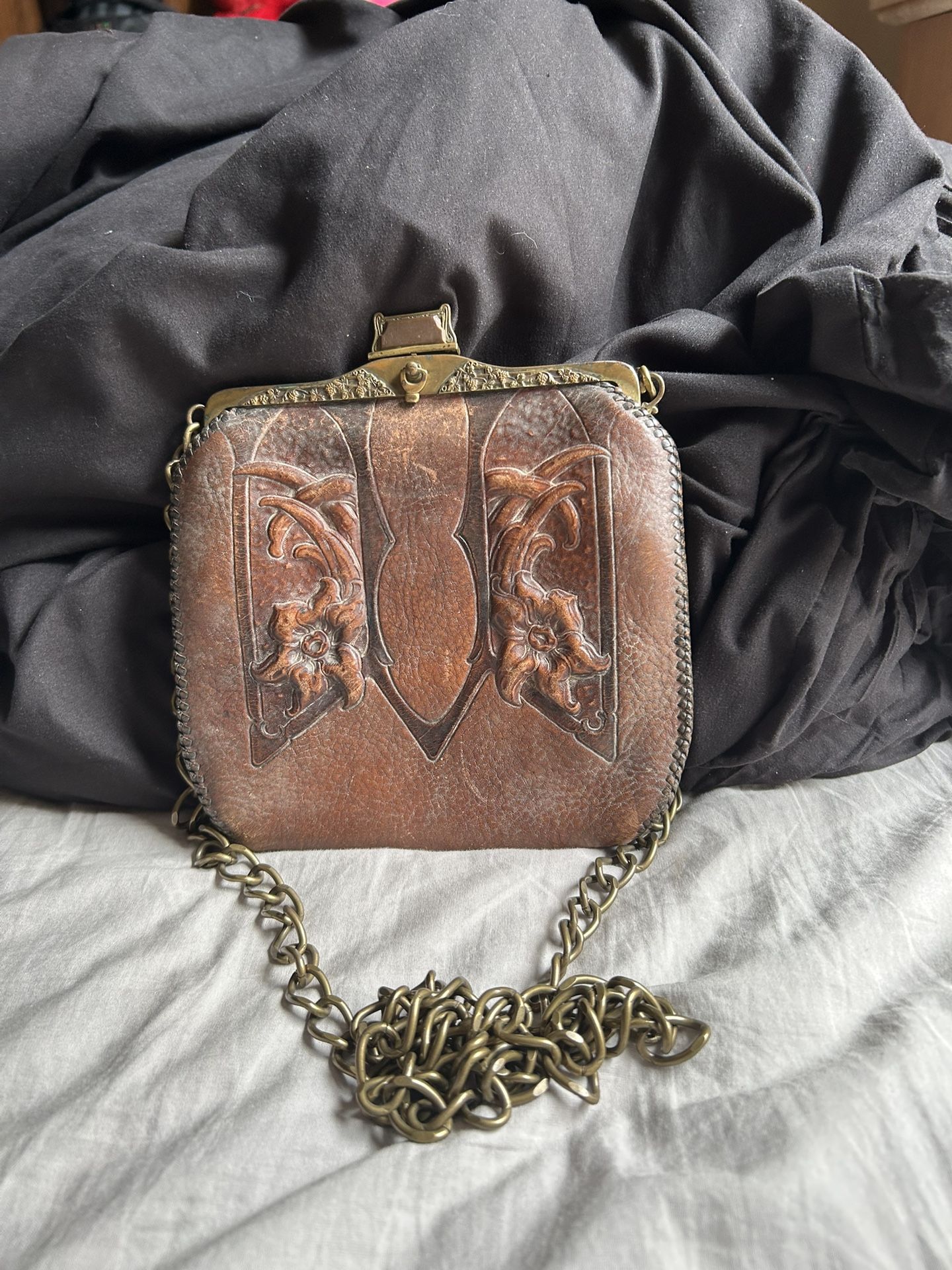 Antique 1918 Victorian Era Purse