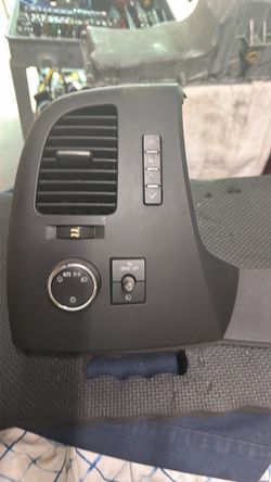 Headlamp switch w/fog lights